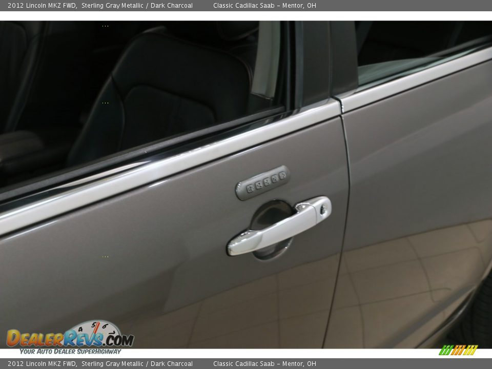 2012 Lincoln MKZ FWD Sterling Gray Metallic / Dark Charcoal Photo #4