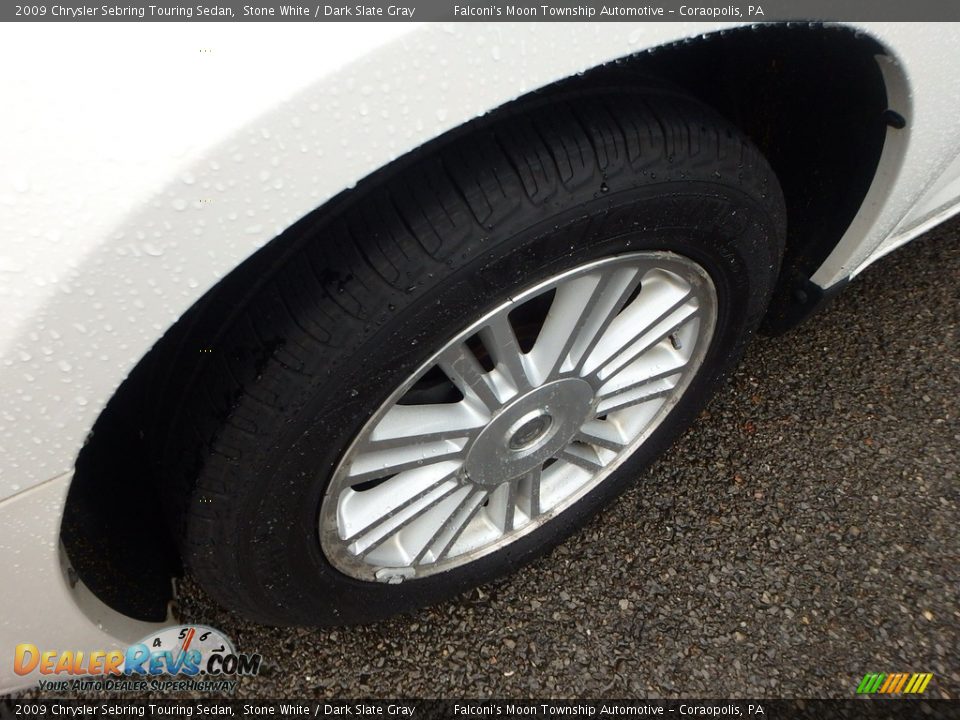 2009 Chrysler Sebring Touring Sedan Stone White / Dark Slate Gray Photo #5