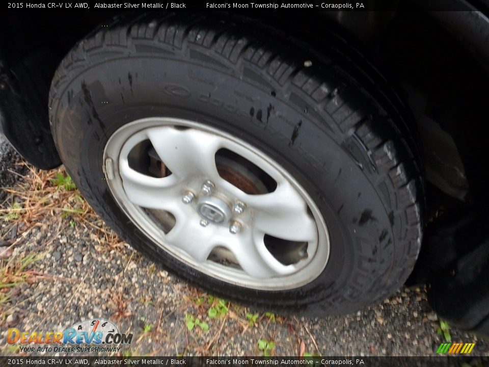 2015 Honda CR-V LX AWD Alabaster Silver Metallic / Black Photo #5