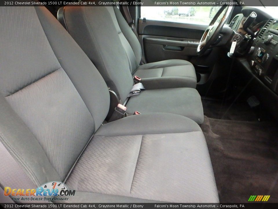 2012 Chevrolet Silverado 1500 LT Extended Cab 4x4 Graystone Metallic / Ebony Photo #10