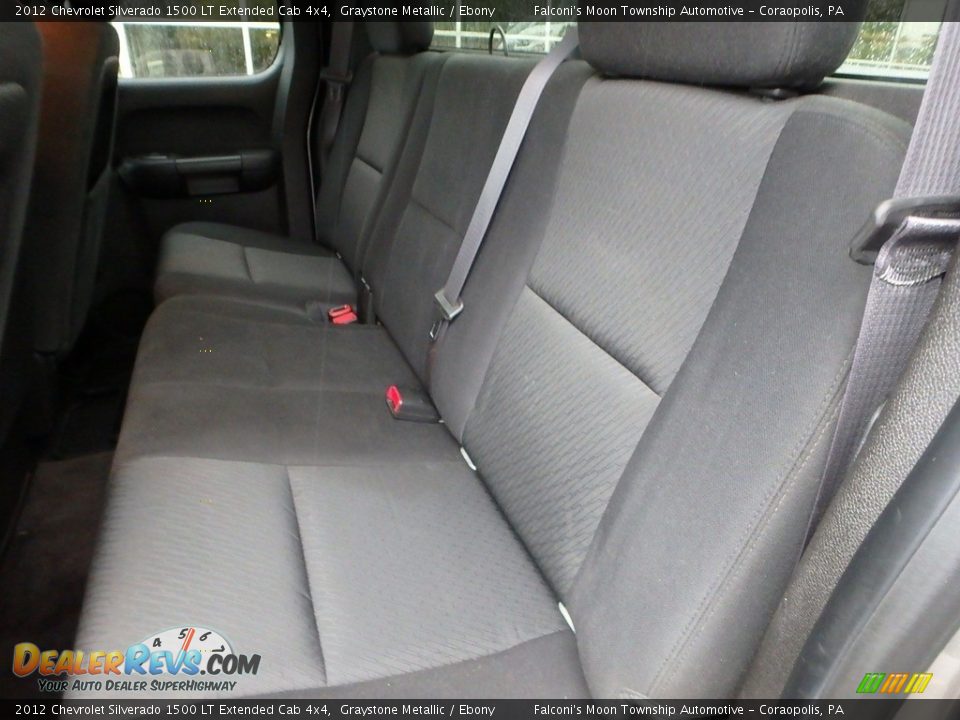 2012 Chevrolet Silverado 1500 LT Extended Cab 4x4 Graystone Metallic / Ebony Photo #16