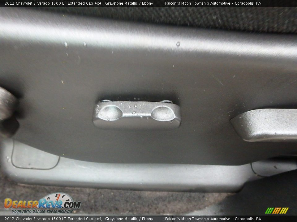 2012 Chevrolet Silverado 1500 LT Extended Cab 4x4 Graystone Metallic / Ebony Photo #20