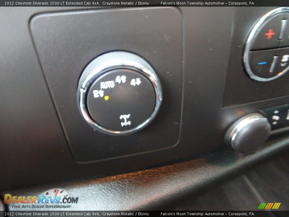 2012 Chevrolet Silverado 1500 LT Extended Cab 4x4 Graystone Metallic / Ebony Photo #22