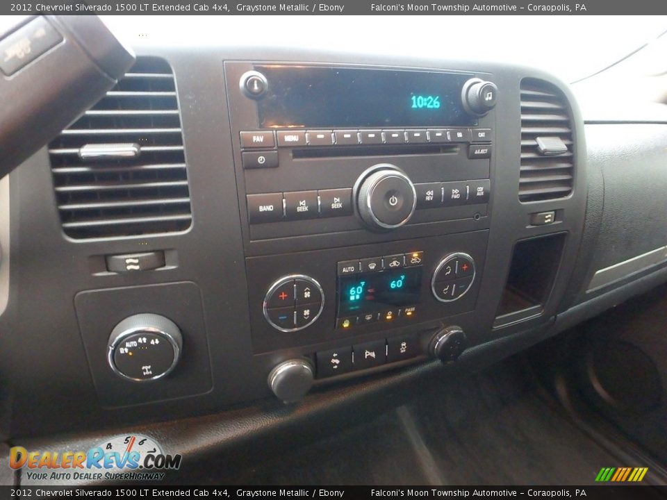 2012 Chevrolet Silverado 1500 LT Extended Cab 4x4 Graystone Metallic / Ebony Photo #23
