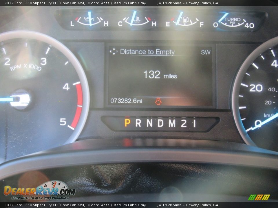 2017 Ford F250 Super Duty XLT Crew Cab 4x4 Oxford White / Medium Earth Gray Photo #20