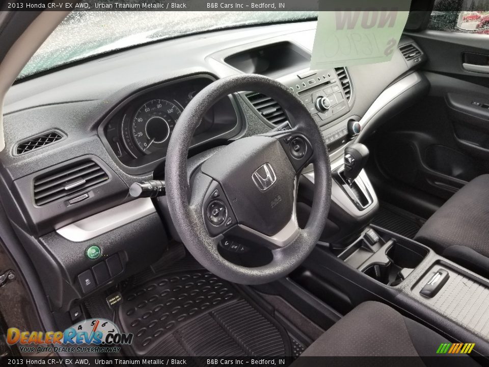 2013 Honda CR-V EX AWD Urban Titanium Metallic / Black Photo #25