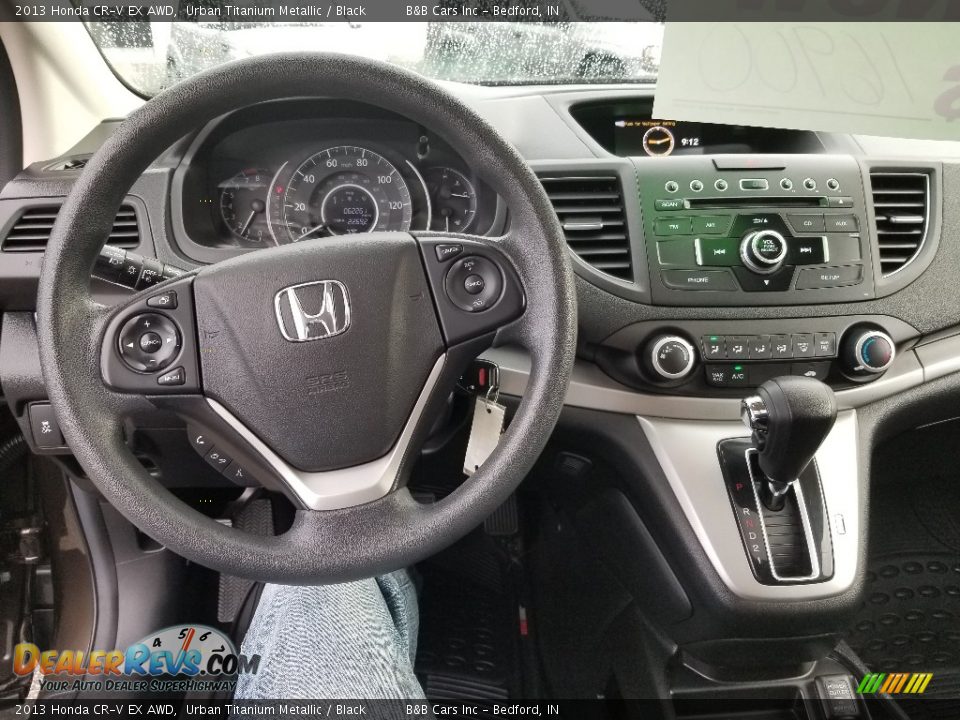 2013 Honda CR-V EX AWD Urban Titanium Metallic / Black Photo #30