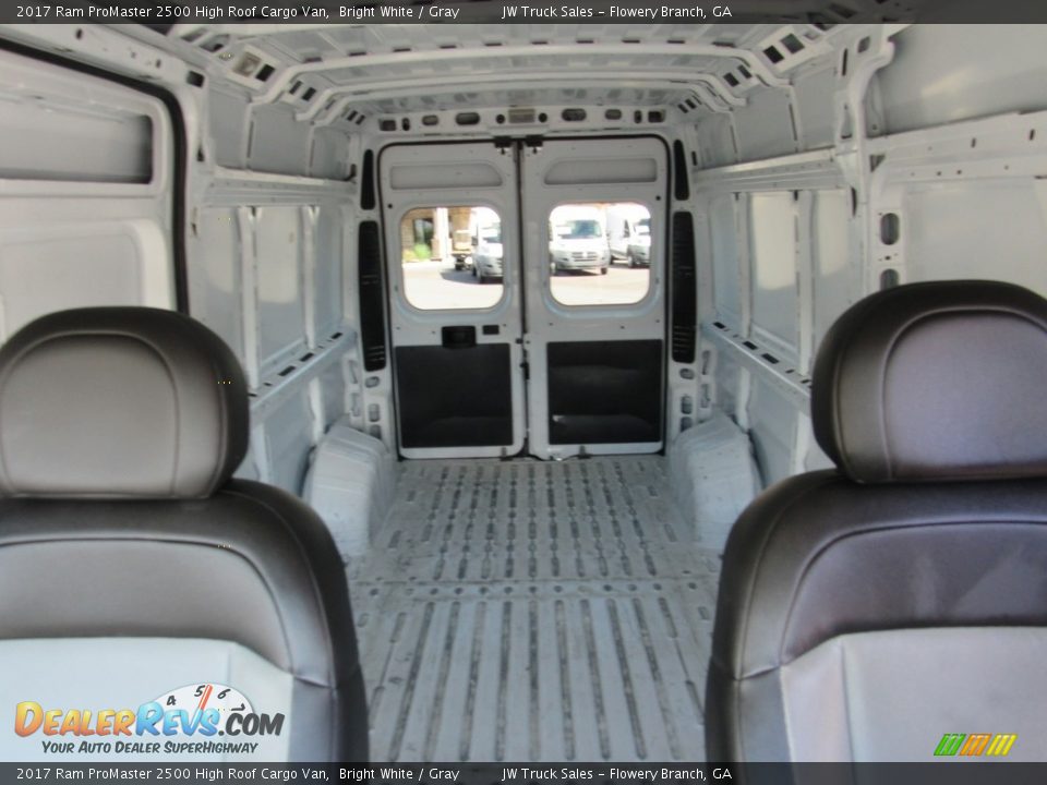 2017 Ram ProMaster 2500 High Roof Cargo Van Bright White / Gray Photo #18