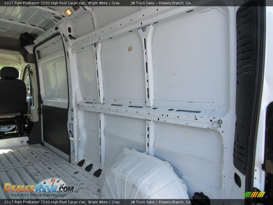 2017 Ram ProMaster 2500 High Roof Cargo Van Bright White / Gray Photo #21