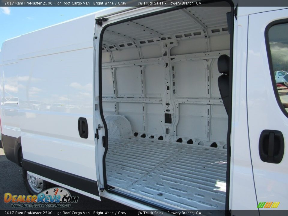 2017 Ram ProMaster 2500 High Roof Cargo Van Bright White / Gray Photo #23