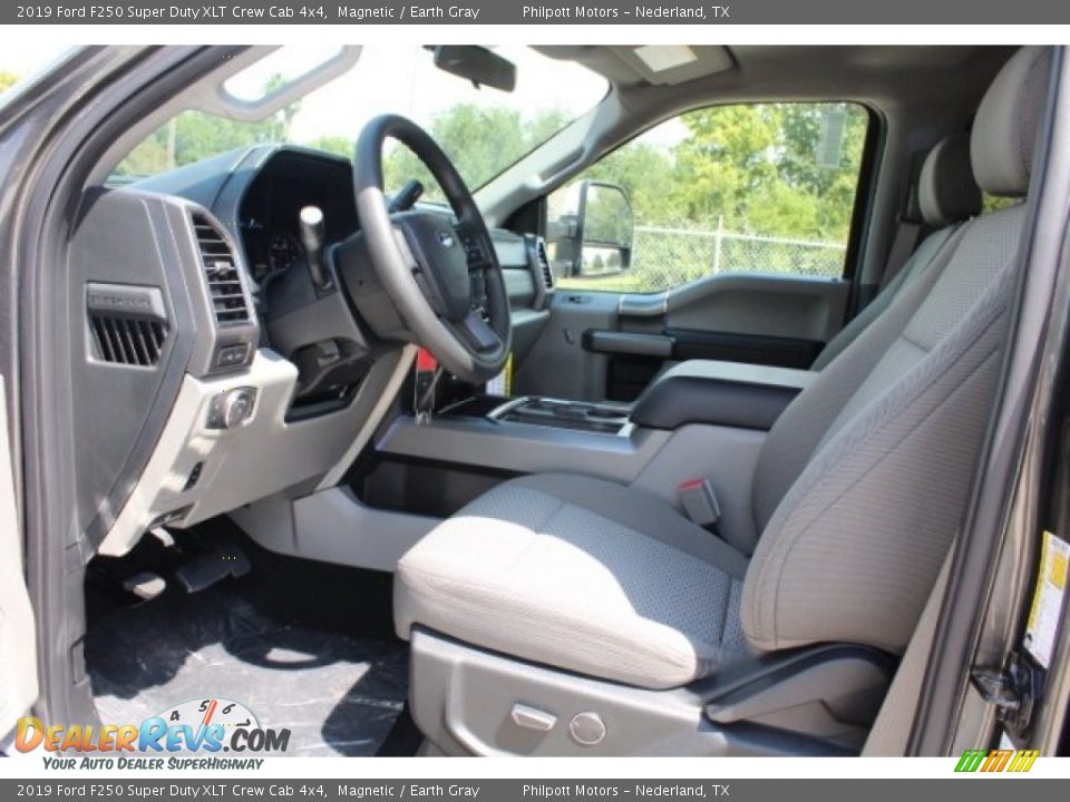 2019 Ford F250 Super Duty XLT Crew Cab 4x4 Magnetic / Earth Gray Photo #14