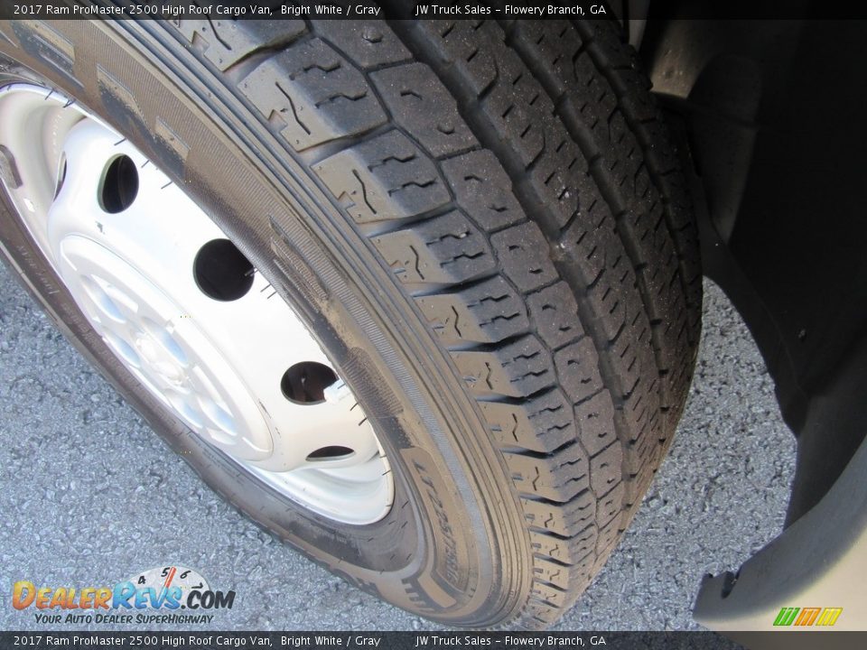 2017 Ram ProMaster 2500 High Roof Cargo Van Bright White / Gray Photo #29