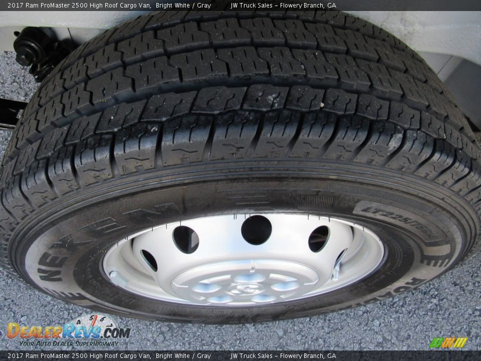 2017 Ram ProMaster 2500 High Roof Cargo Van Bright White / Gray Photo #30