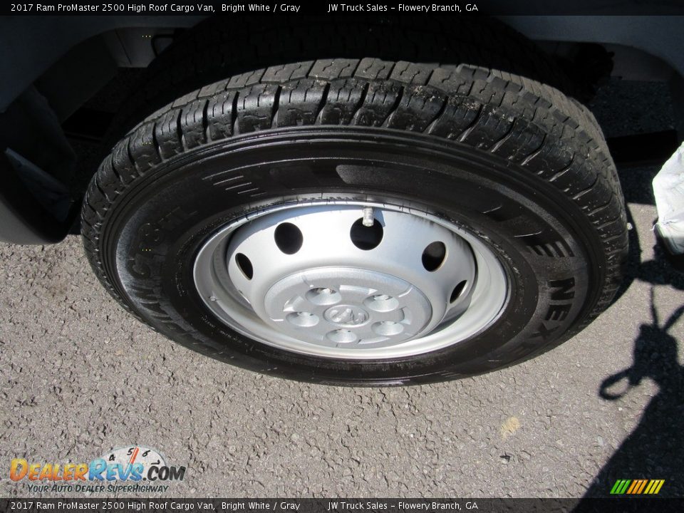 2017 Ram ProMaster 2500 High Roof Cargo Van Bright White / Gray Photo #31