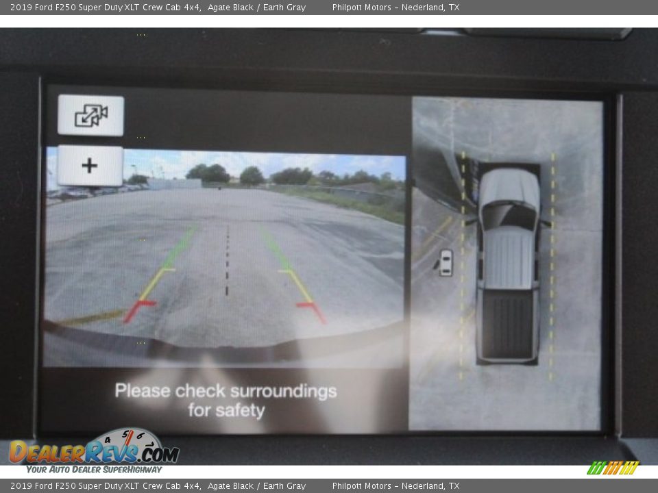 2019 Ford F250 Super Duty XLT Crew Cab 4x4 Agate Black / Earth Gray Photo #15