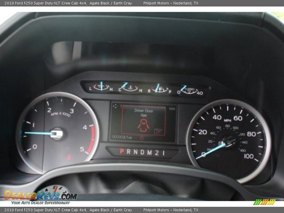 2019 Ford F250 Super Duty XLT Crew Cab 4x4 Agate Black / Earth Gray Photo #20