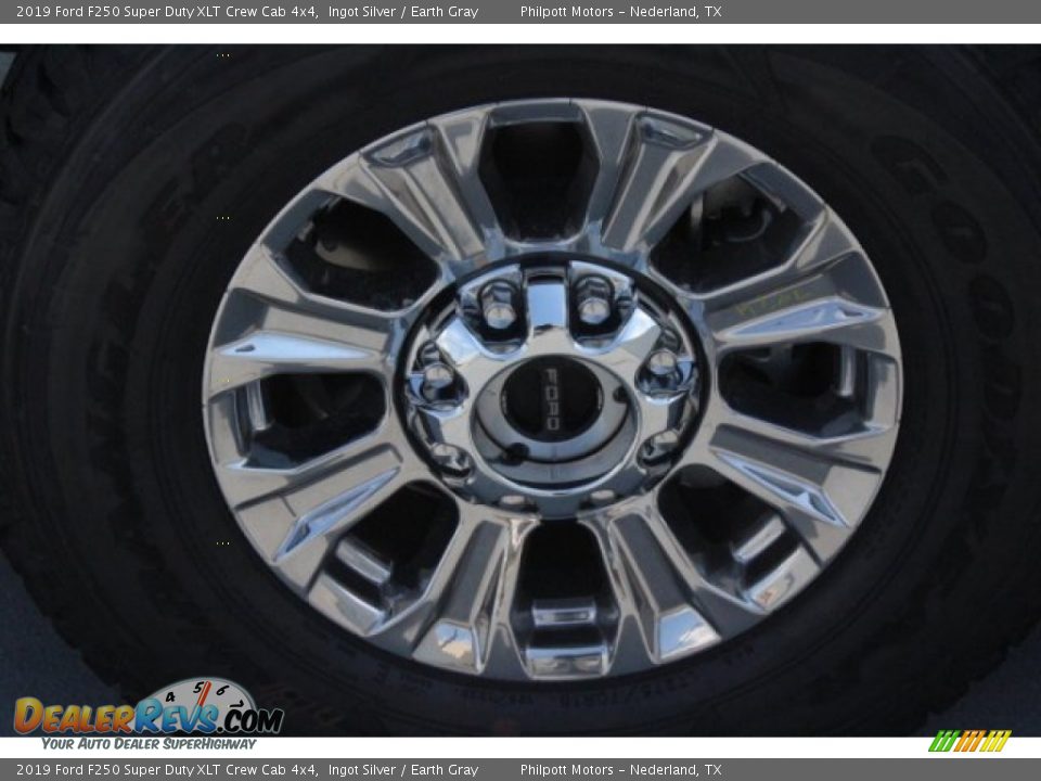 2019 Ford F250 Super Duty XLT Crew Cab 4x4 Ingot Silver / Earth Gray Photo #5