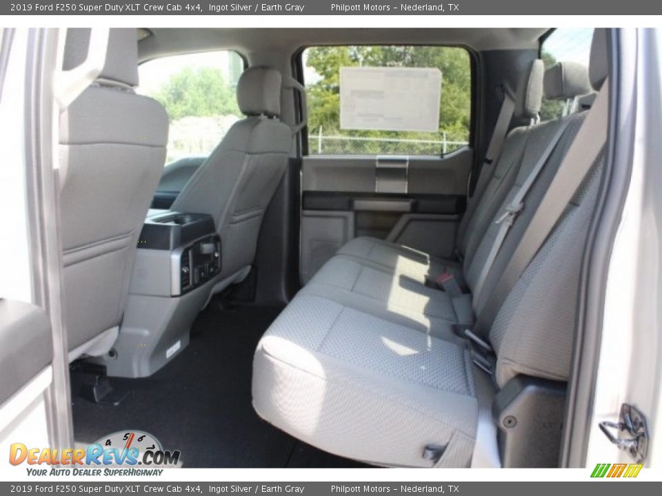 2019 Ford F250 Super Duty XLT Crew Cab 4x4 Ingot Silver / Earth Gray Photo #23