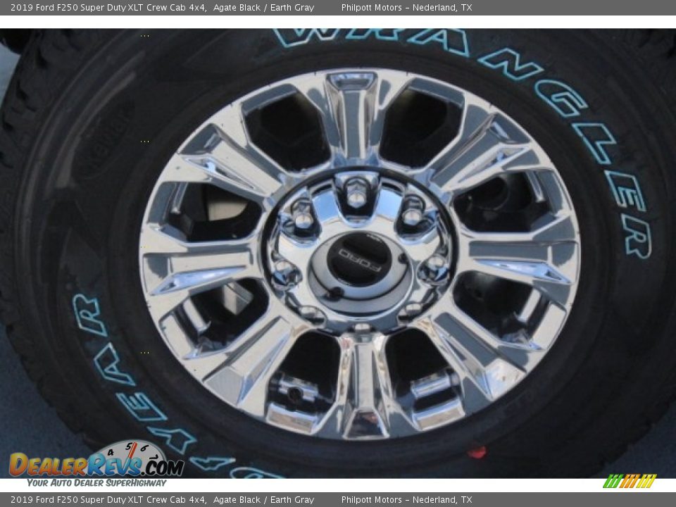 2019 Ford F250 Super Duty XLT Crew Cab 4x4 Agate Black / Earth Gray Photo #5