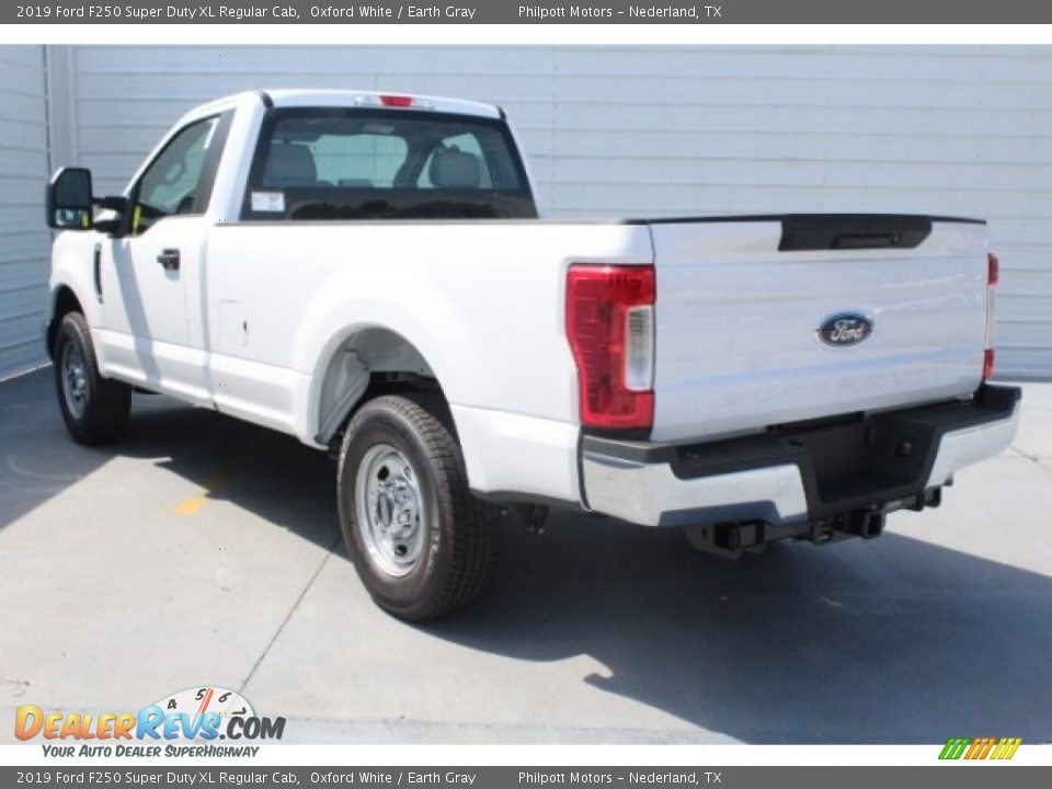 2019 Ford F250 Super Duty XL Regular Cab Oxford White / Earth Gray Photo #7