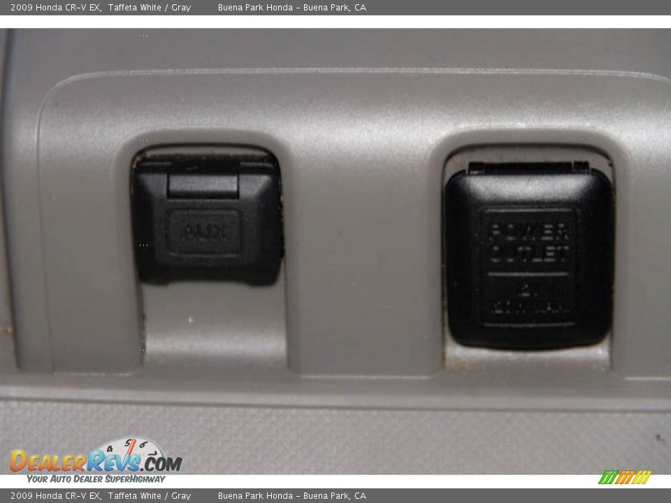 2009 Honda CR-V EX Taffeta White / Gray Photo #16