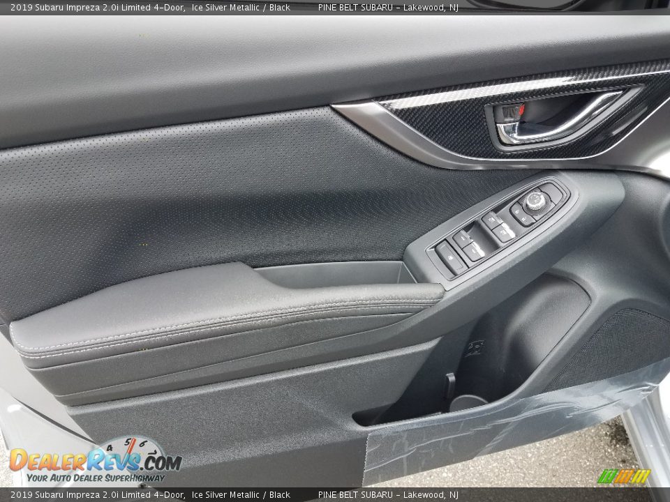 2019 Subaru Impreza 2.0i Limited 4-Door Ice Silver Metallic / Black Photo #7