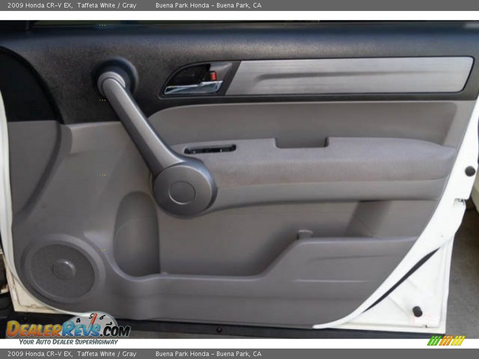 2009 Honda CR-V EX Taffeta White / Gray Photo #30