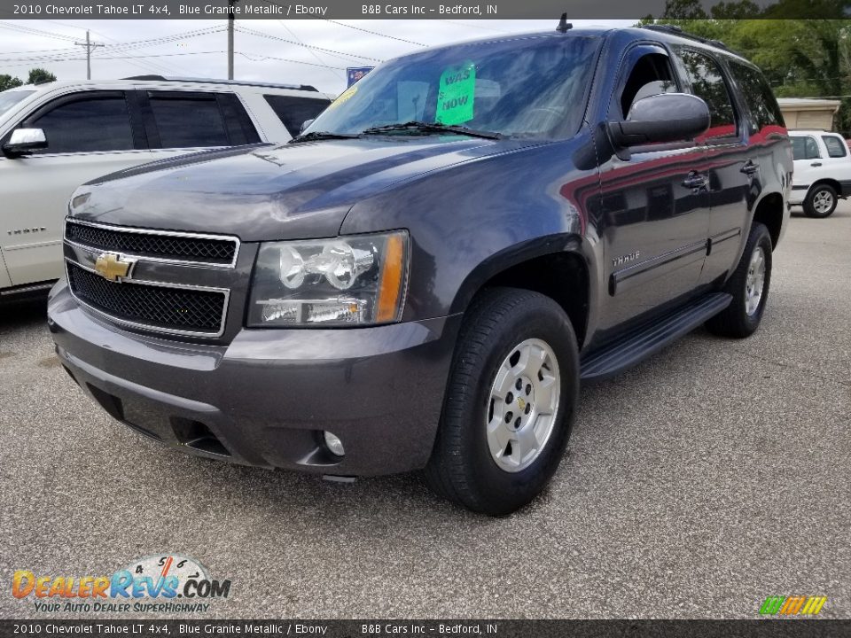 2010 Chevrolet Tahoe LT 4x4 Blue Granite Metallic / Ebony Photo #1