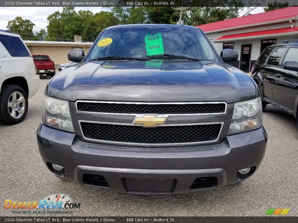 2010 Chevrolet Tahoe LT 4x4 Blue Granite Metallic / Ebony Photo #2