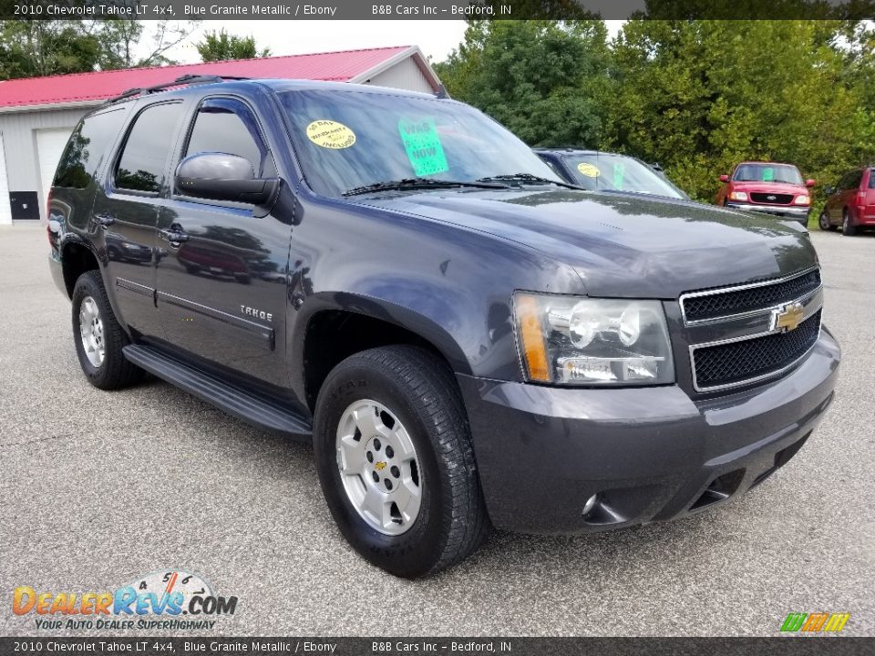 2010 Chevrolet Tahoe LT 4x4 Blue Granite Metallic / Ebony Photo #3
