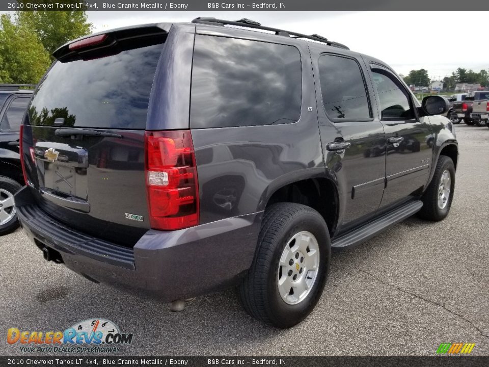 2010 Chevrolet Tahoe LT 4x4 Blue Granite Metallic / Ebony Photo #4