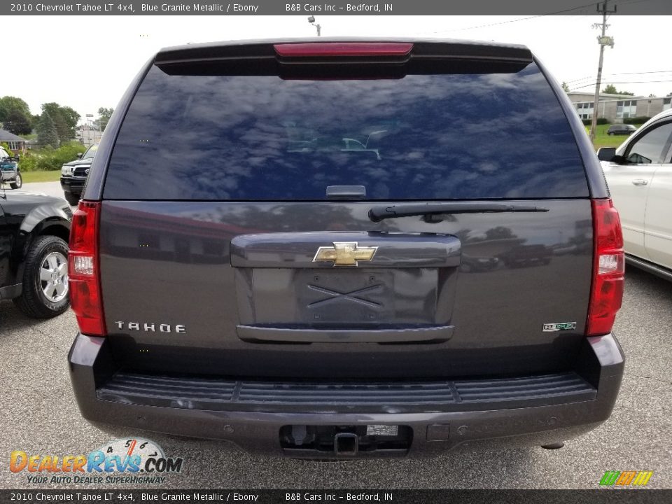 2010 Chevrolet Tahoe LT 4x4 Blue Granite Metallic / Ebony Photo #5