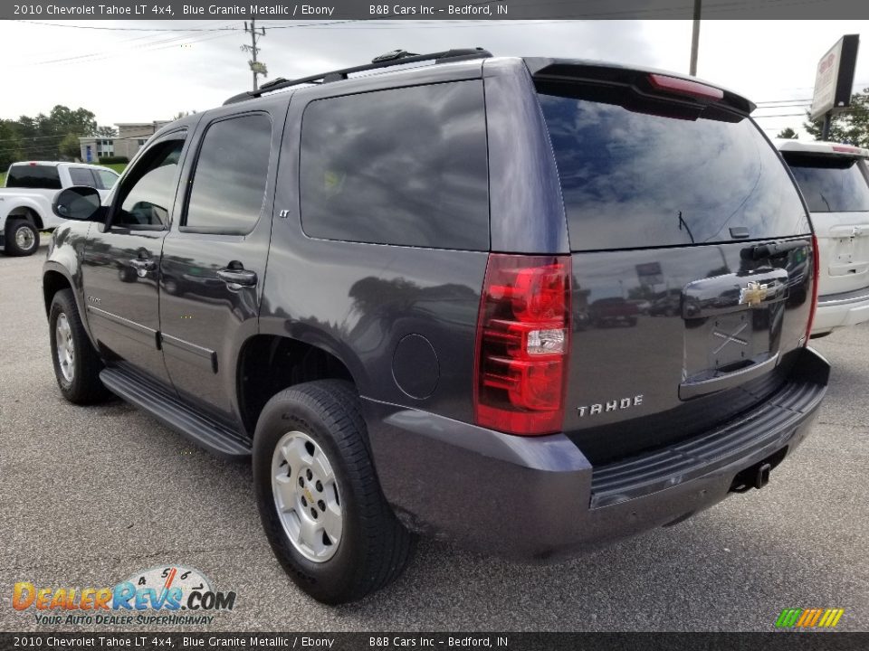 2010 Chevrolet Tahoe LT 4x4 Blue Granite Metallic / Ebony Photo #6