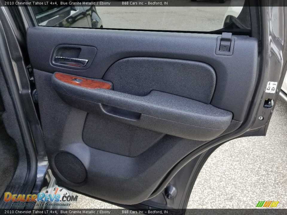 2010 Chevrolet Tahoe LT 4x4 Blue Granite Metallic / Ebony Photo #8