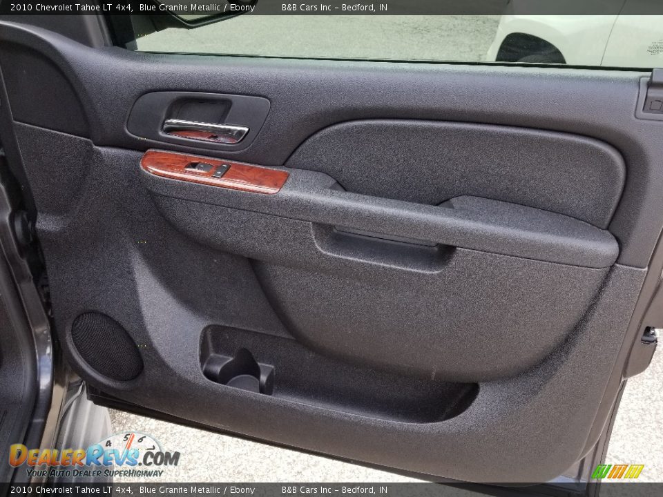 2010 Chevrolet Tahoe LT 4x4 Blue Granite Metallic / Ebony Photo #12