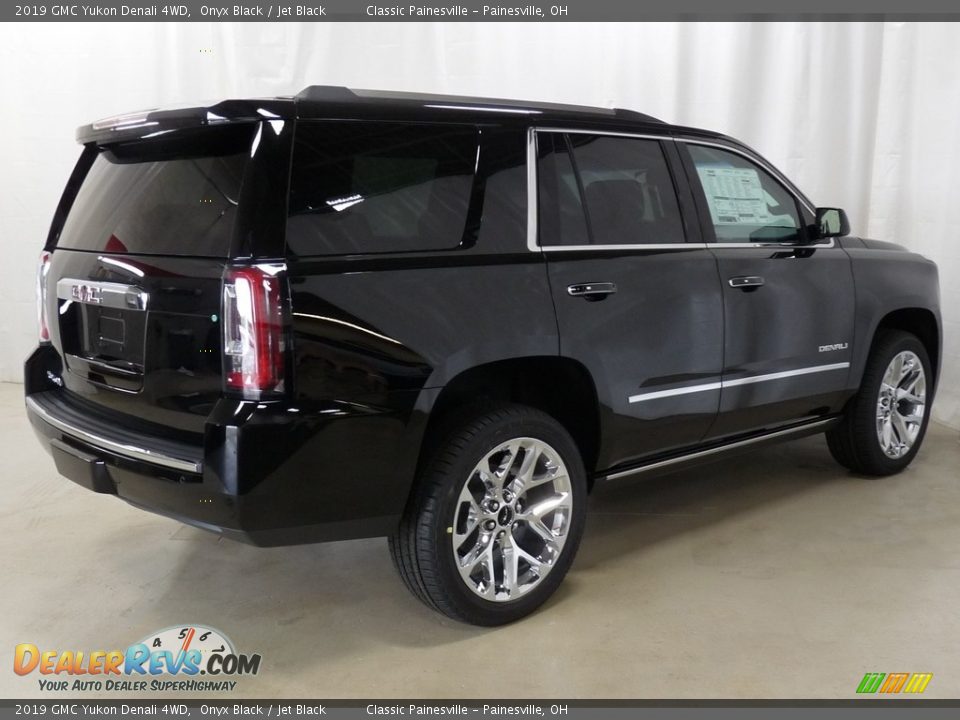 2019 GMC Yukon Denali 4WD Onyx Black / Jet Black Photo #2