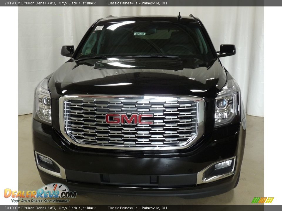 2019 GMC Yukon Denali 4WD Onyx Black / Jet Black Photo #4