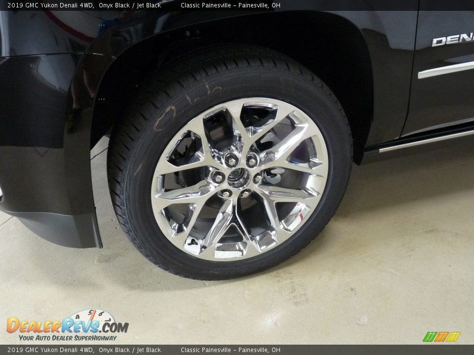 2019 GMC Yukon Denali 4WD Onyx Black / Jet Black Photo #5