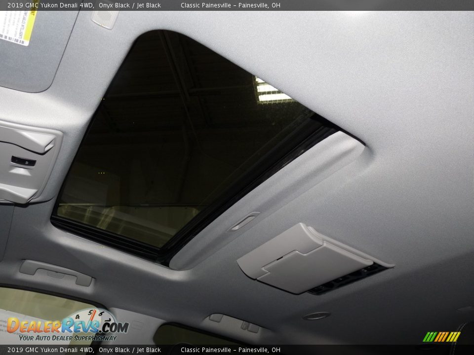 2019 GMC Yukon Denali 4WD Onyx Black / Jet Black Photo #6