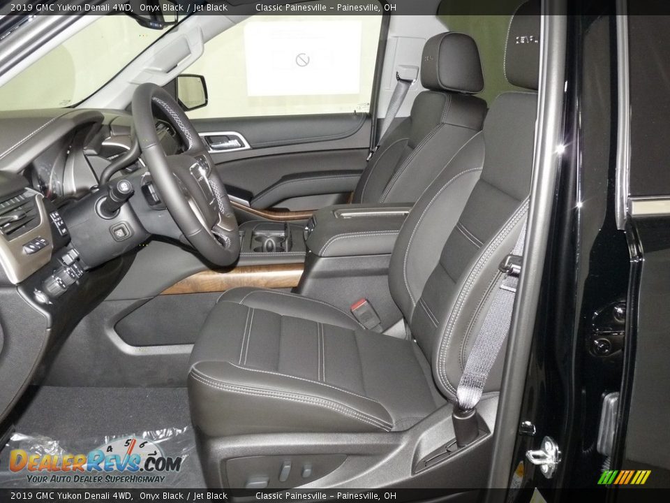 2019 GMC Yukon Denali 4WD Onyx Black / Jet Black Photo #7