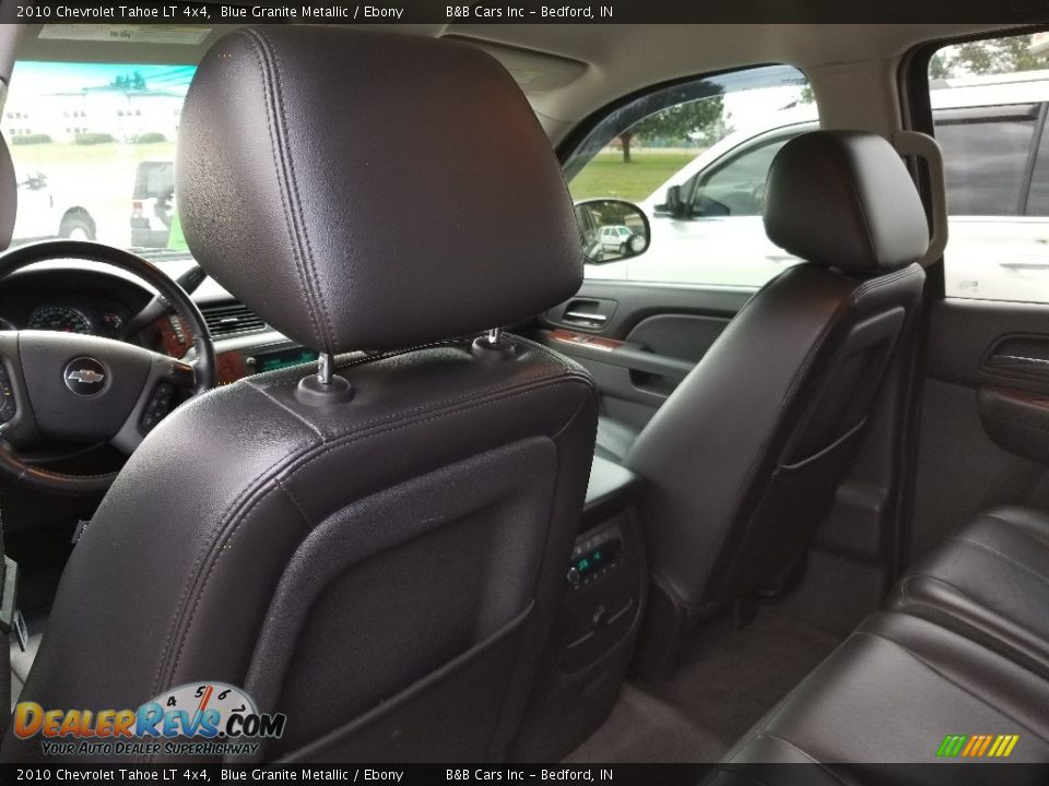 2010 Chevrolet Tahoe LT 4x4 Blue Granite Metallic / Ebony Photo #19