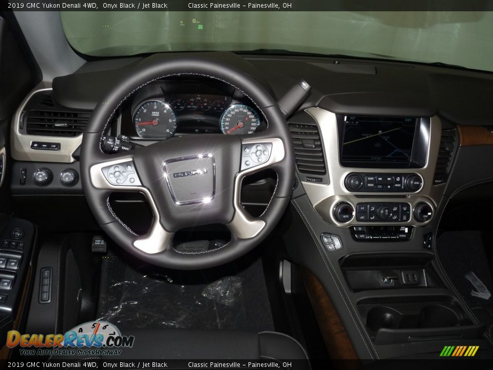 2019 GMC Yukon Denali 4WD Onyx Black / Jet Black Photo #10