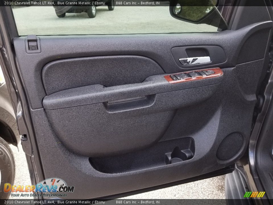2010 Chevrolet Tahoe LT 4x4 Blue Granite Metallic / Ebony Photo #20