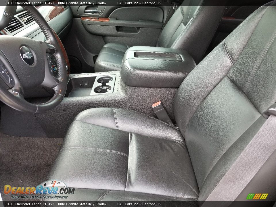 2010 Chevrolet Tahoe LT 4x4 Blue Granite Metallic / Ebony Photo #22