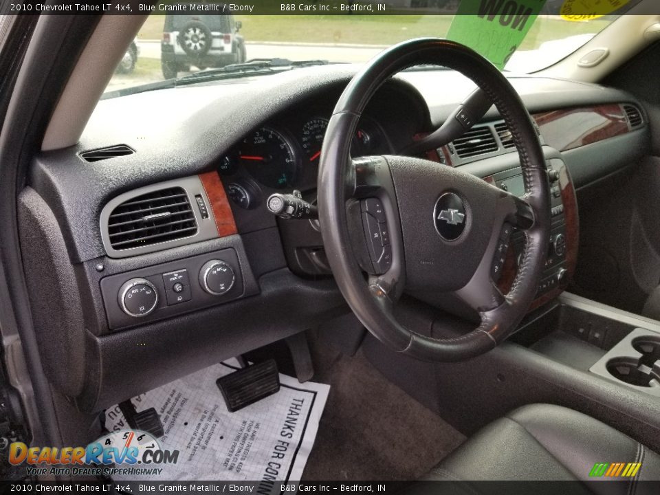 2010 Chevrolet Tahoe LT 4x4 Blue Granite Metallic / Ebony Photo #23