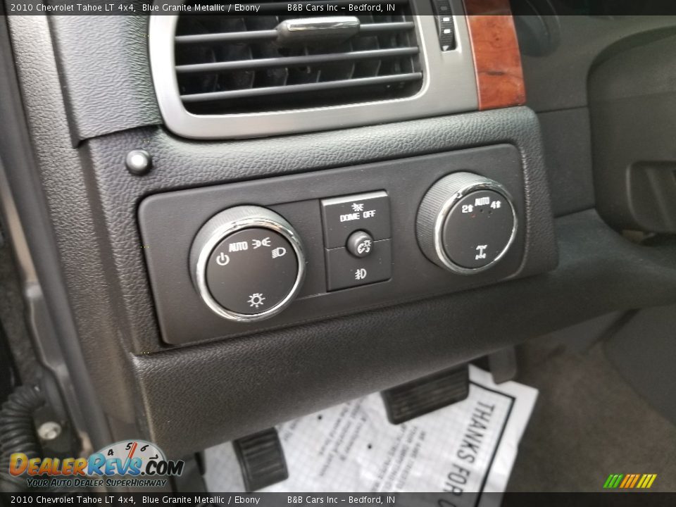 2010 Chevrolet Tahoe LT 4x4 Blue Granite Metallic / Ebony Photo #24