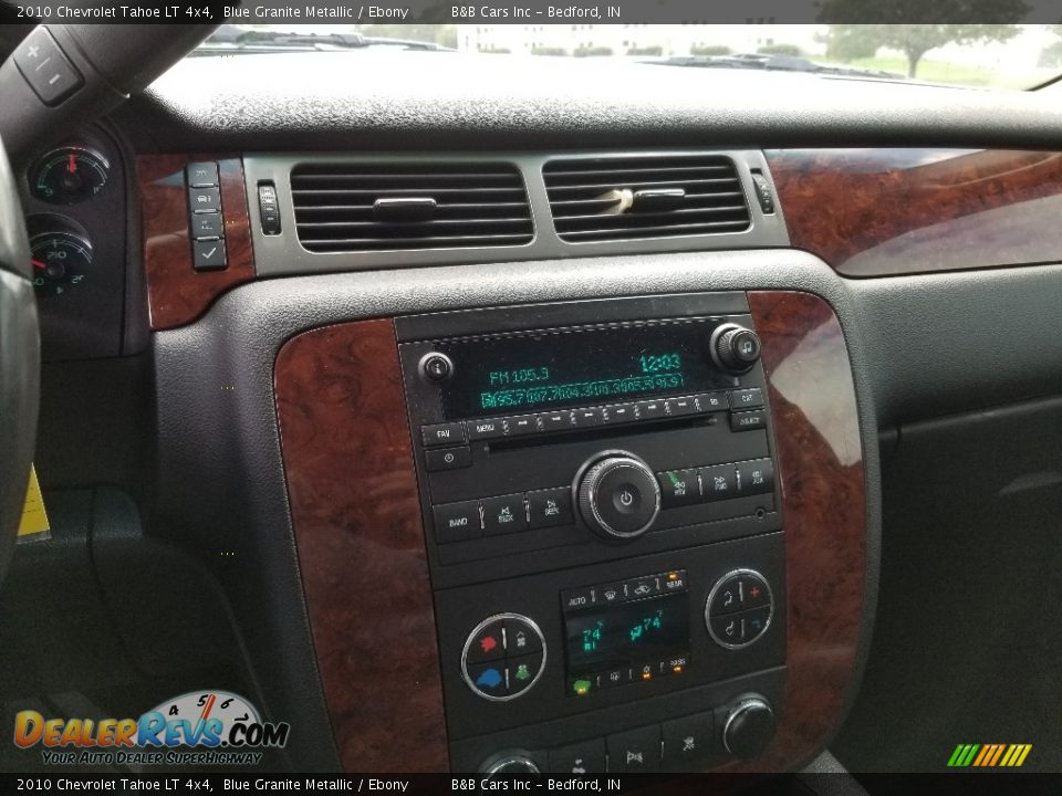 2010 Chevrolet Tahoe LT 4x4 Blue Granite Metallic / Ebony Photo #26