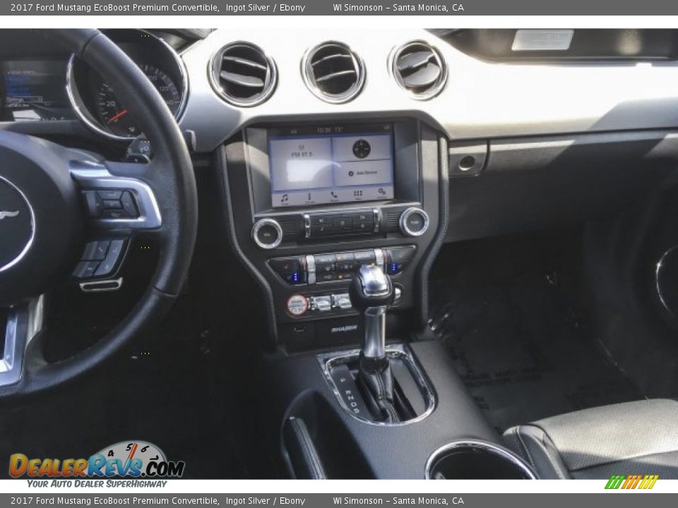 2017 Ford Mustang EcoBoost Premium Convertible Shifter Photo #5