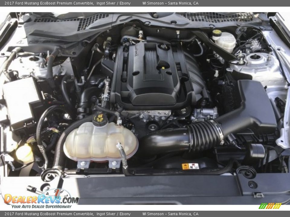 2017 Ford Mustang EcoBoost Premium Convertible 2.3 Liter DI Turbocharged DOHC 16-Valve GTDI 4 Cylinder Engine Photo #8