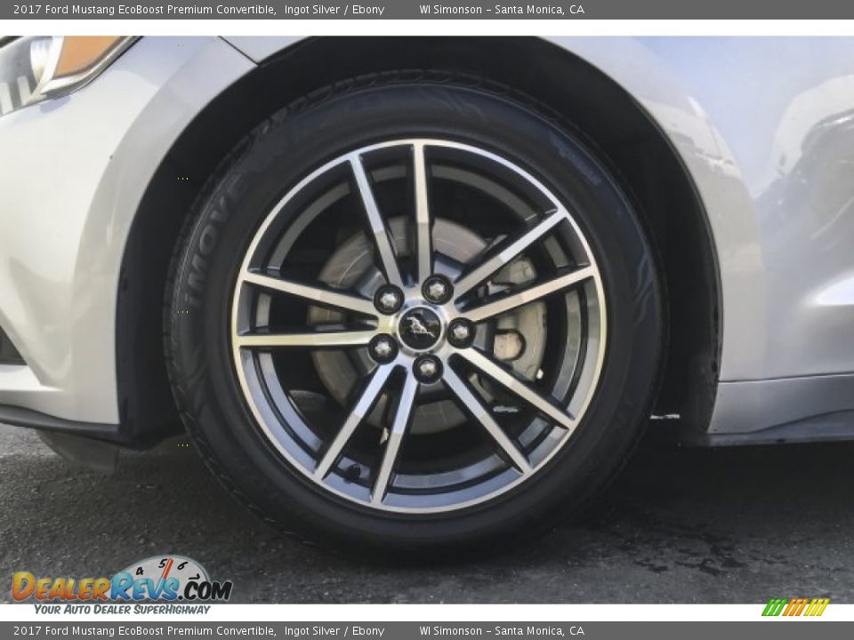 2017 Ford Mustang EcoBoost Premium Convertible Wheel Photo #9
